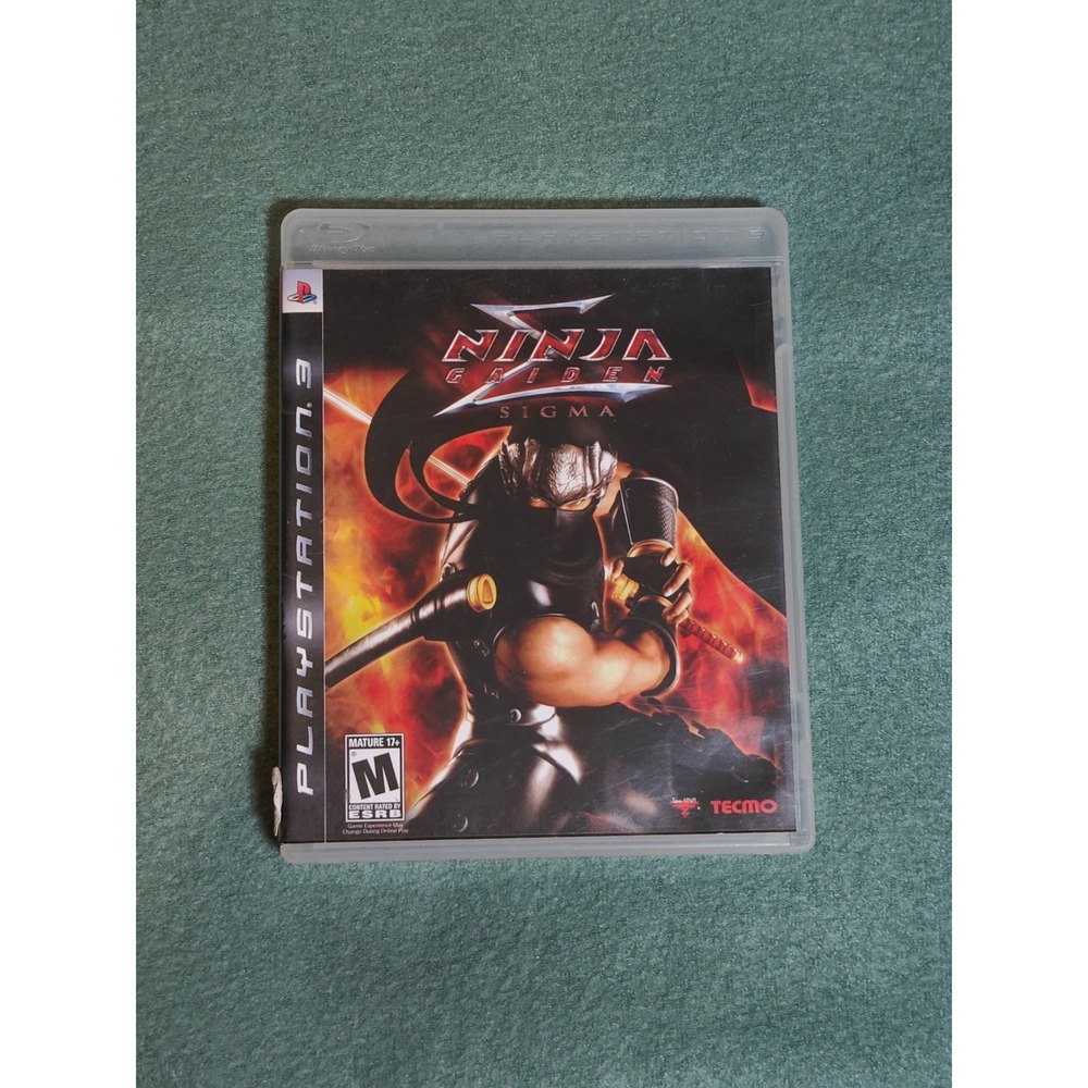 Ninja Gaiden Sigma PlayStation 3 PS3 Complete Used Tested